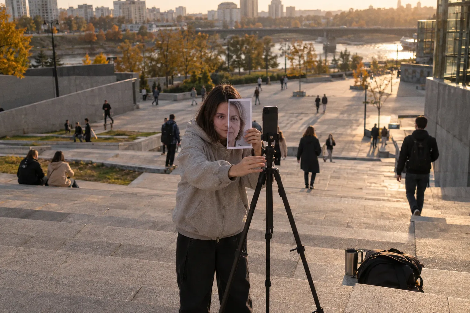 Тренд Parent Split-Face: как пользователи TikTok создают портреты-коллажи с родителями